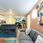 Urban Flat 194 - Cosy 3 Bedroom Opera Grands Boulevards Párizs