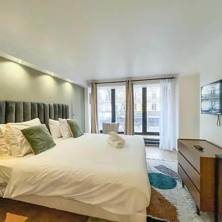 Urban Flat 194 - Cosy 3 Bedroom Opera Grands Boulevards Parigi
