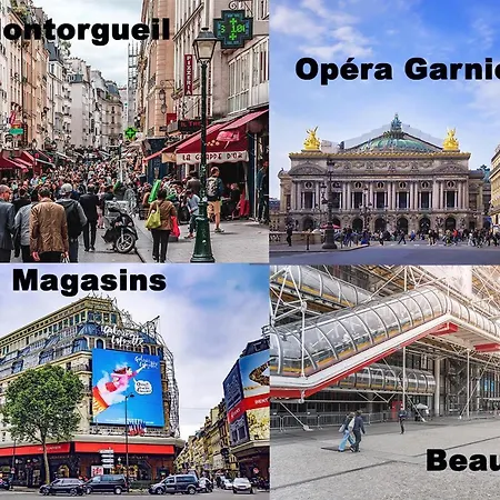 Urban Flat 194 - Cosy 3 Bedroom Opera Grands Boulevards