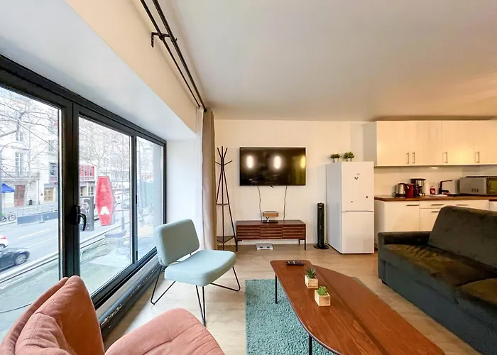 Urban Flat 194 - Cosy 3 Bedroom Opera Grands Boulevards 巴黎