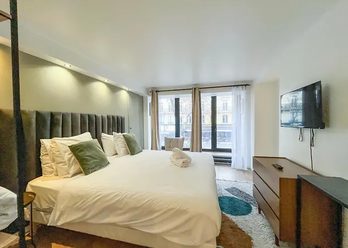 Urban Flat 194 - Cosy 3 Bedroom Opera Grands Boulevards 巴黎