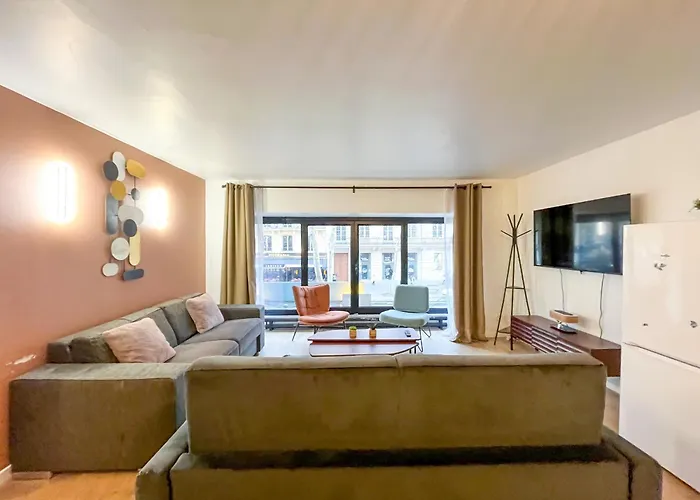 公寓 Urban Flat 194 - Cosy 3 Bedroom Opera Grands Boulevards