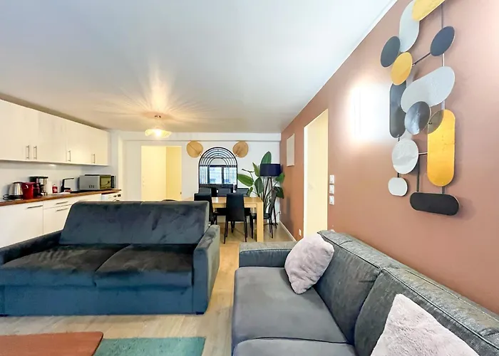 Urban Flat 194 - Cosy 3 Bedroom Opera Grands Boulevards 巴黎